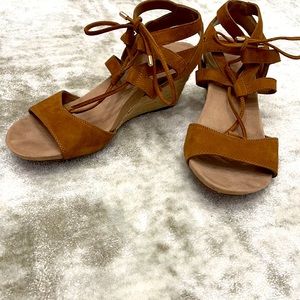 Women’s Vionic Wedge Lace Up Espadrilles Sandals